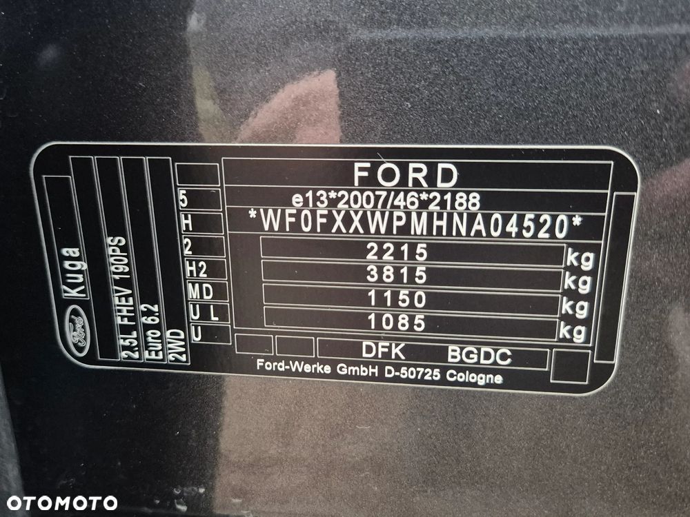 Ford Kuga 2.5 FHEV FWD Titanium - 15