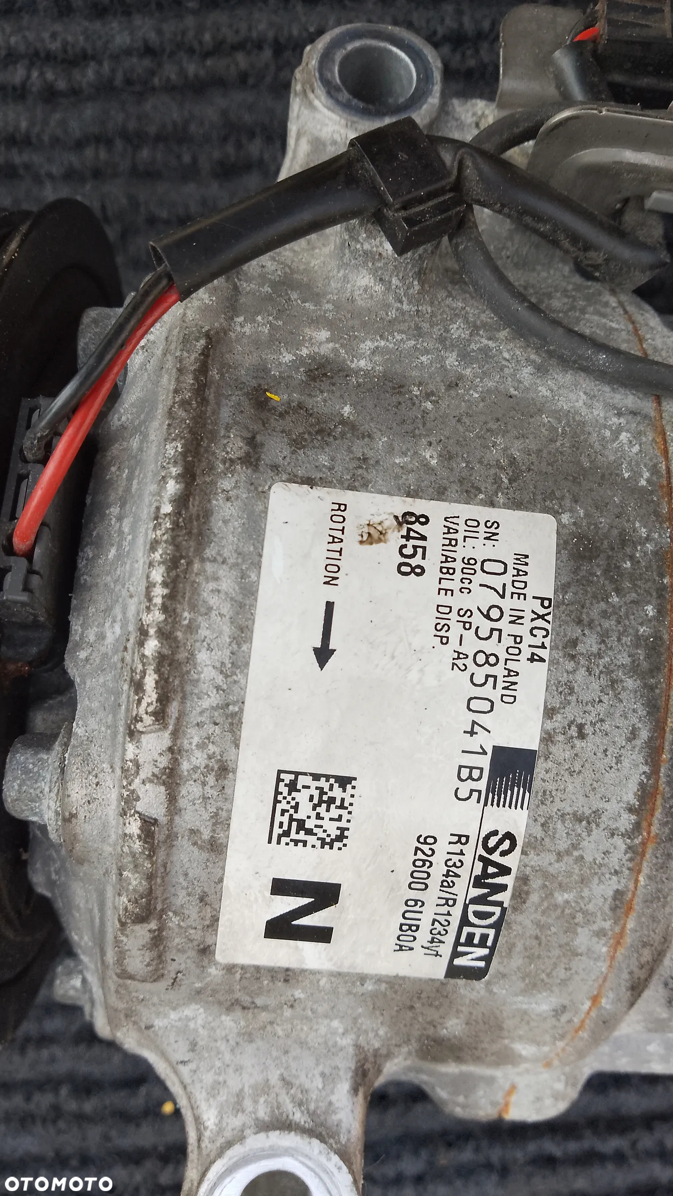Sprężarka klimatyzacji 92600 60UBOA QASHQAI J12  Renault Kangoo IV 1.3 TCE 21- - 6