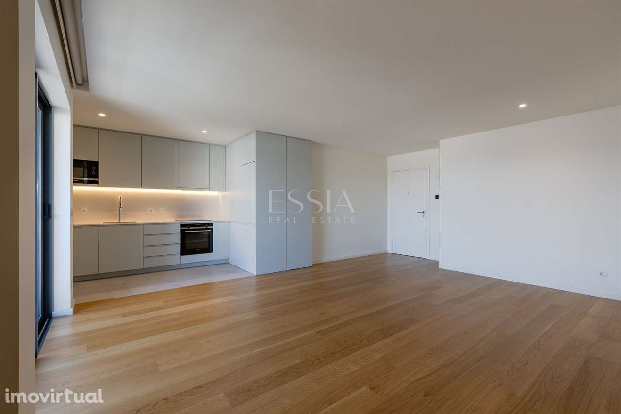 T2 Novo com Varanda em Condomínio com Piscina em Canidelo - Grande imagem: 3/37