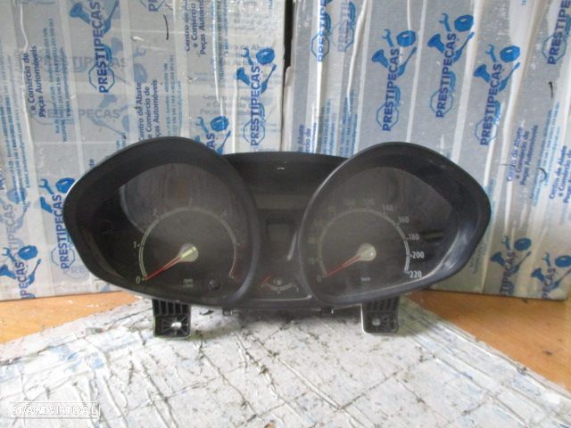 Quadrante 8A6F10894BC FORD FIESTA 2008 1.4TDCI KM/H Digital FORD FIESTA 4 FASE 1 2009 1.4TDCI 70CV 5P PRETO KM/H  DIGITAL - 1