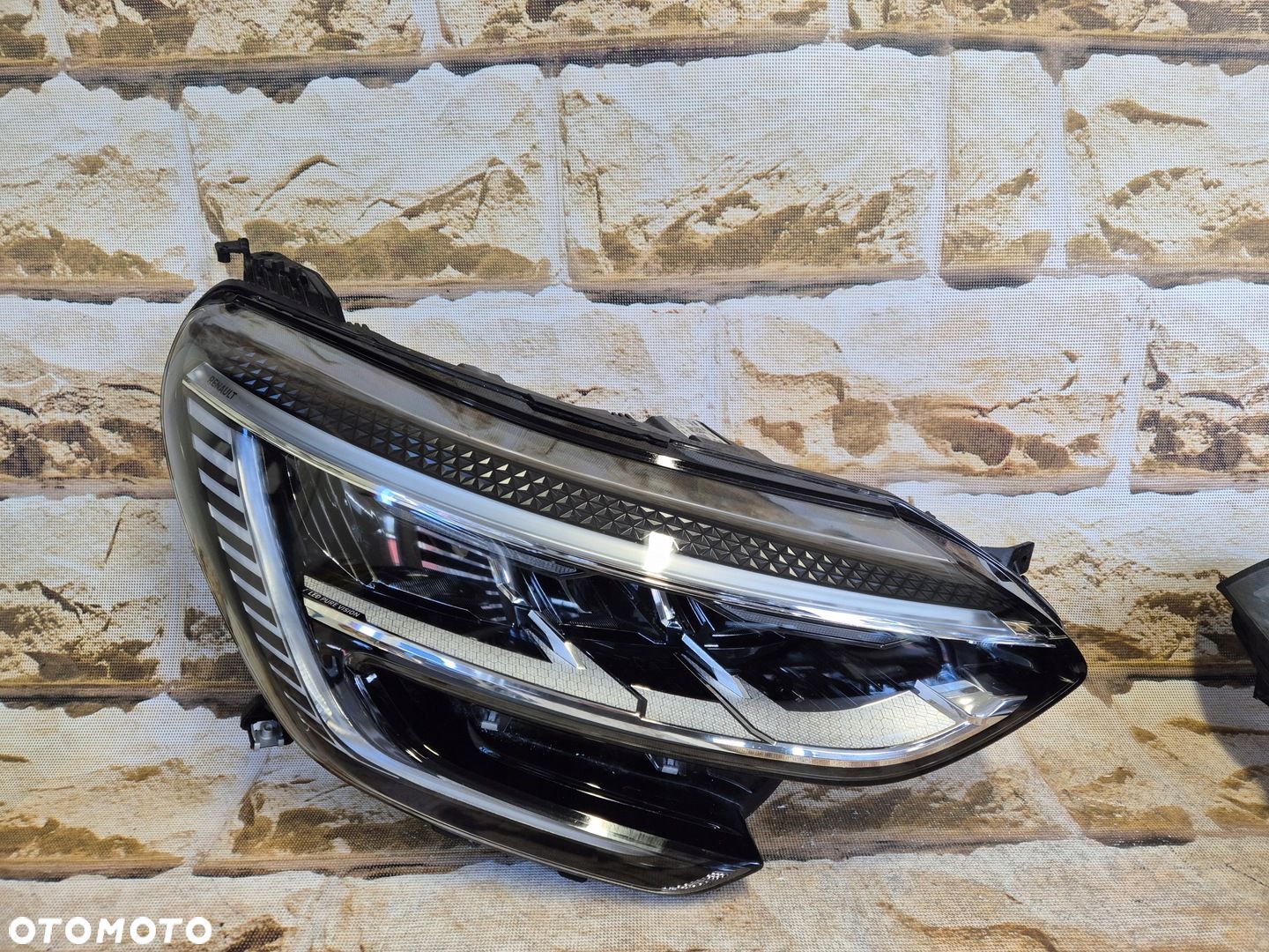 renault megane 4 IV lift 21 full led pure vision prawa europa kompletna - 1