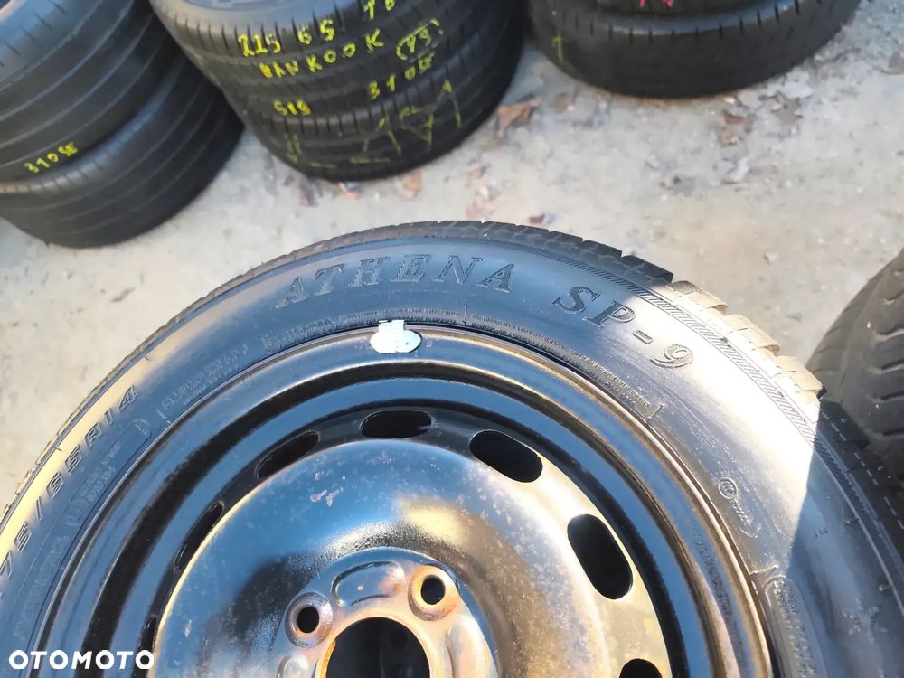 4x108 Felgi Stalowe Stal 14 Koła Zimowe Zima FORD FIESTA PUMA COURIER KA II 2 KA+ FUSION FOCUS MAZDA 2 7,5mm Legnica ALU-RAD 175/65 - 5