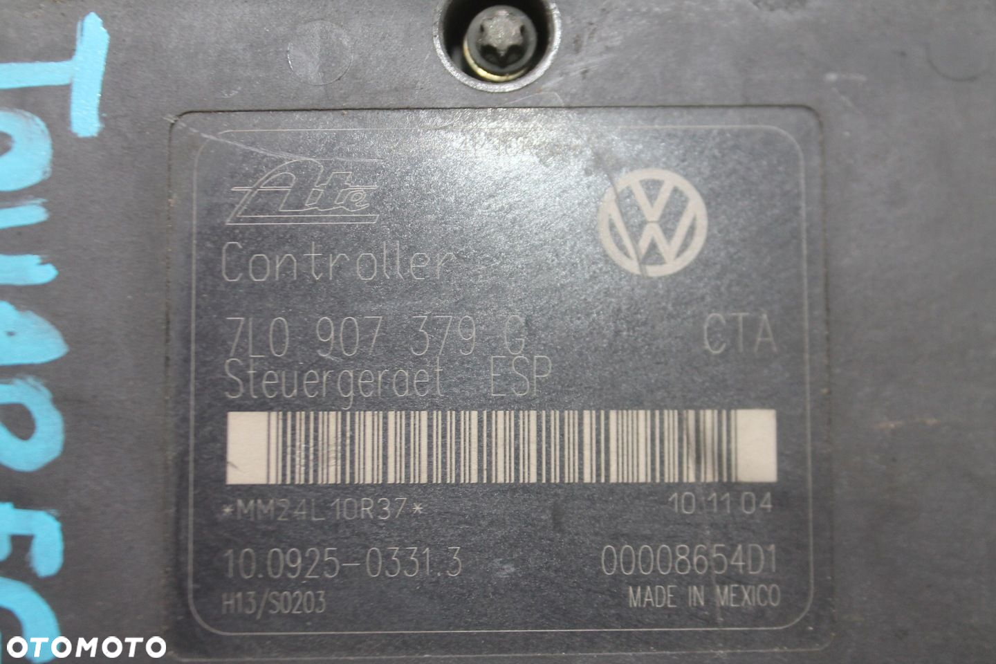 POMPA HAMULCOWA ABS 7L0907379G VW TOUAREG 7L 02-10 - 2