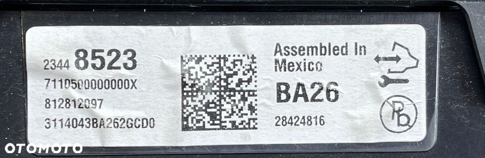 P9 GMC YUKON XL 2015- LICZNIK ZEGARY USA 23448523 - 8