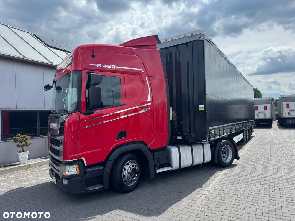 Krone FIRANKA MEGA , XL, OŚ I DACH PODNOSZONE, 2022 ROK KRAJOWA + SCANIA R450 2022 - 31