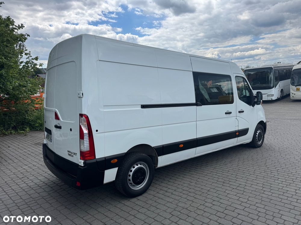 Renault Master L3H2 paka 2,7m 2017r. 7osob Brygadówka KLIMATYZACJA Navi - 9