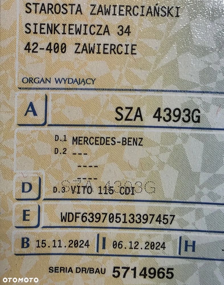 Mercedes-Benz Vito 115 CDI 639.705 - 30