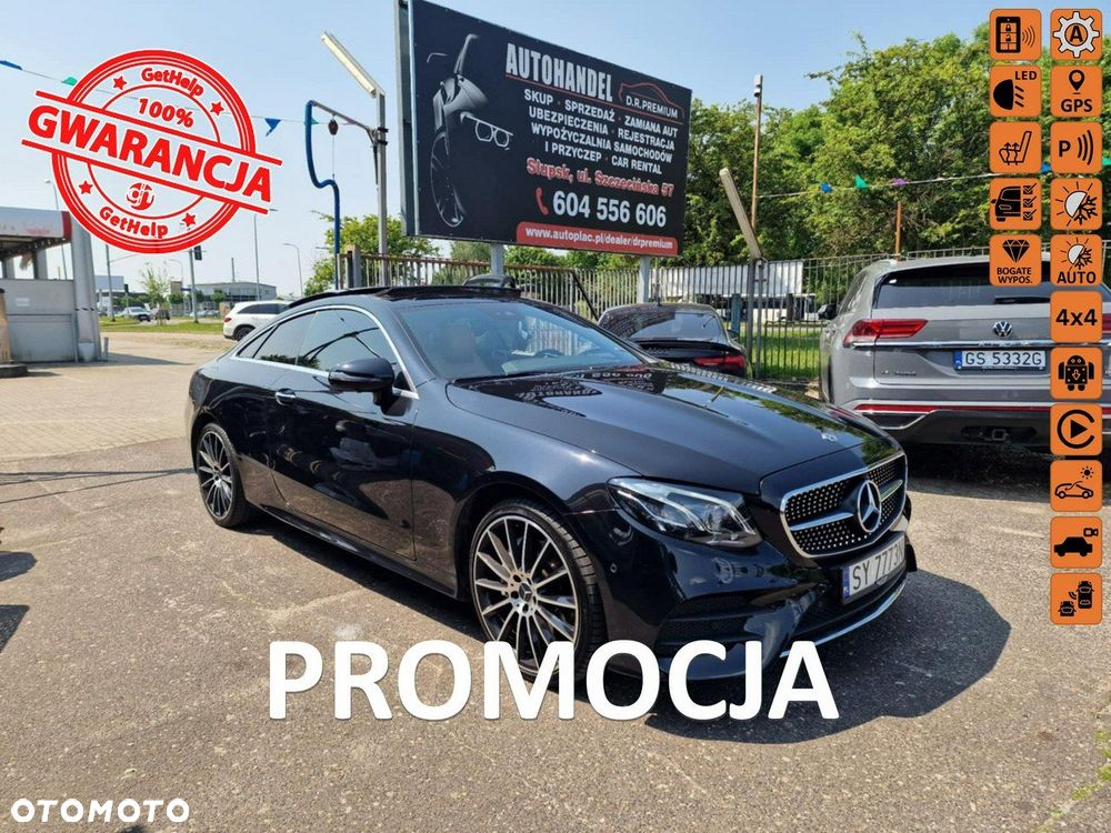Mercedes-Benz Klasa E 220 d Coupe 9G-TRONIC AMG Line - 1