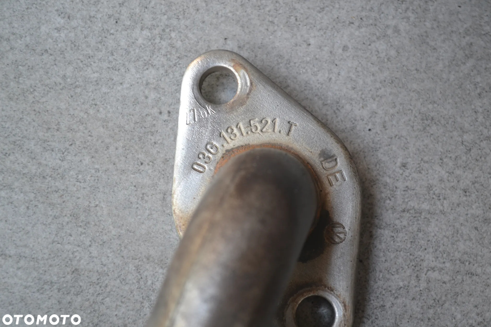 VW AUDI SEAT SKODA 2,0 TDI RURKA PRZEWÓD EGR 03G131521T - 2