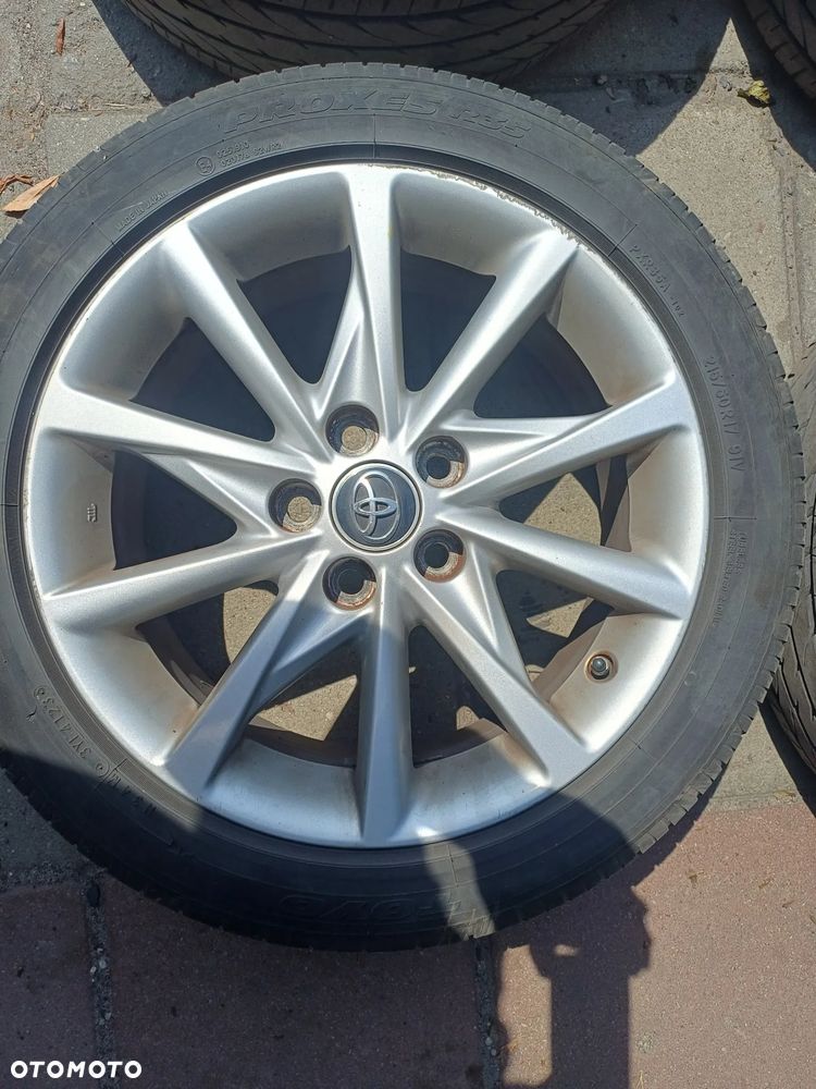 Koła 17'' 5x114,3 ET 30 LEXUS,TOYOTA z oponami letnimi - 9