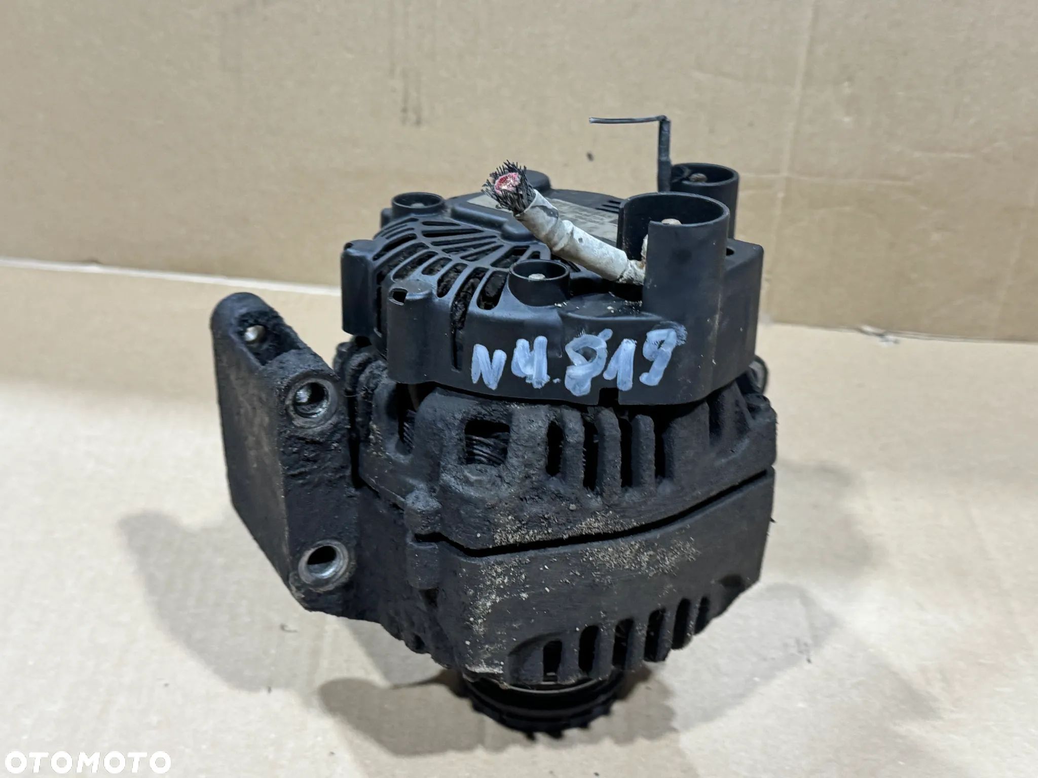 FIAT FIORINO GRANDE PUNTO CITROEN NEMO PEUGEOT BIPPER ALTERNATOR 51784845 - 1