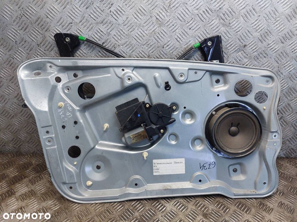 MECHANIZM PODNOŚNIK SZYBY LEWY PRZÓD MODUŁ FABIA I 6Y1837751J 6Q1959801 - 1