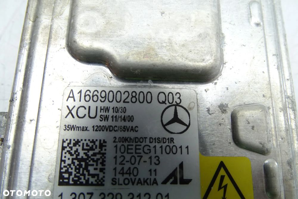 MERCEDES B KLASA W246 W204 Przetwornica XENON Orginał 1669002800 - 3