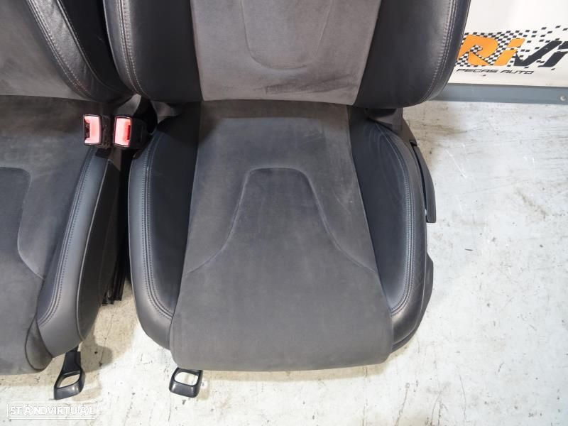 Bancos Frontais Audi TT 8J Roadster em Pele e Alcântara - 7