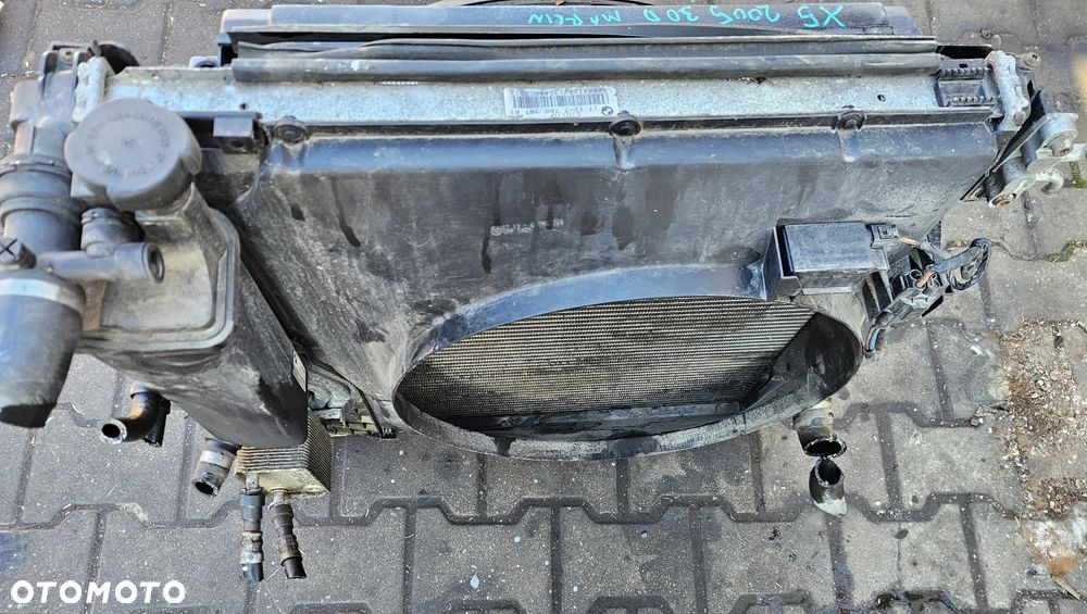 BMW X5 E53 3.0 D chłodnica wentylator - 5