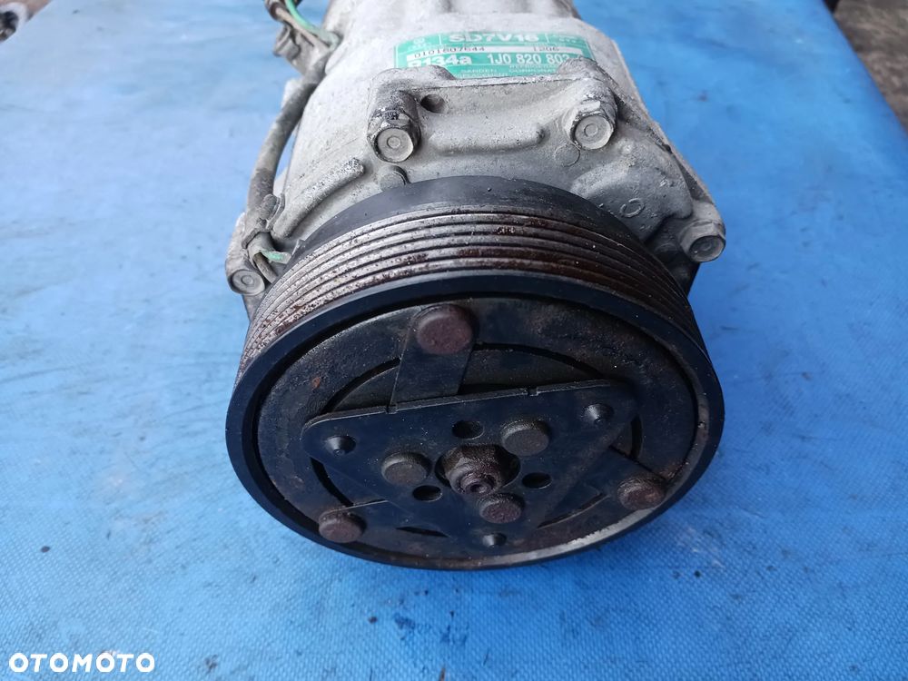 Pompa sprężarka kompresor klimatyzacji 1J0820803A Seat Leon Toledo Alhambra Volkswagen Golf Sharan Audi A3 Skoda Octavia - 4