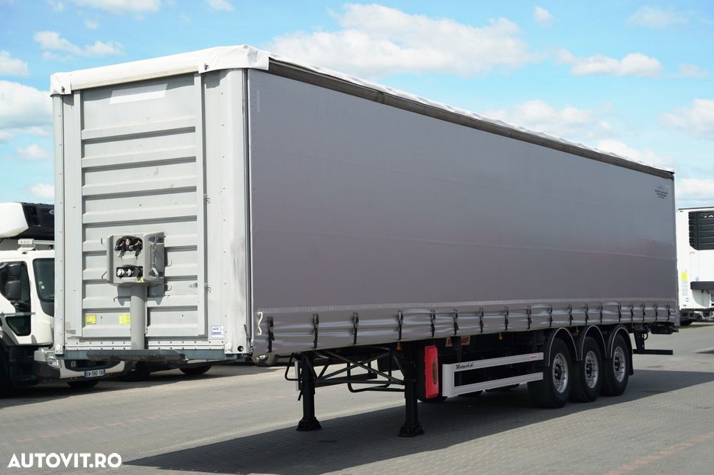 Fruehauf CORTINĂ / STANDARD / BALCĂ PODEA PUTERNICĂ / AXĂ RIDICATĂ - 1