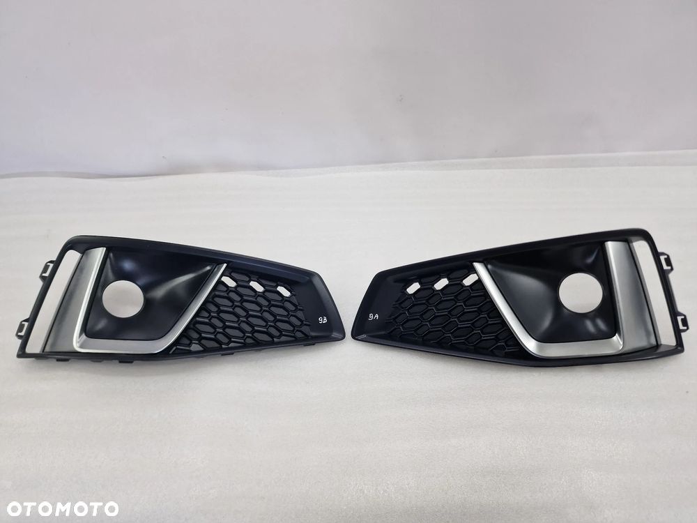 AUDI A4 / S4 B9 LIFT S-LINE COMPETITION 18- LEWA / PRAWA KRATKA BOCZNA ZDERZAKA PRZEDNIEGO PRZÓD , NR 8W0807681BA / 8W0807682BA , NR AUKCJI KB9 - 1