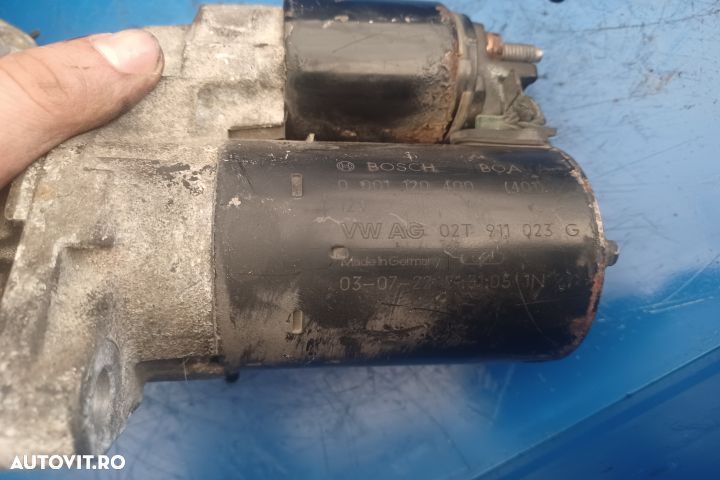 Electromotor 02T911023G  0001120400 Skoda Fabia 6Y [1999 - 2004] Comb - 5