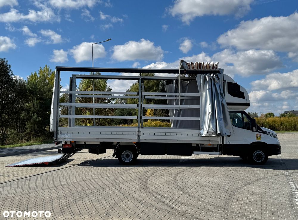 Iveco Daily 2023r Hi-Matic‼️70C18H‼️3.0 // Winda Dhollandia 1000KG // Plandeka 16 Palet 2x Firanka + Dach zsuwany ‼️Wysokość rampowa Full LED Tempomat Aktywny ACC Salon Polska  6.43mx2.45mx2.70m DMC7200KG Faktura Vat 23% - 15
