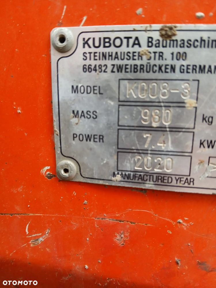 Kubota K008-3 - 6