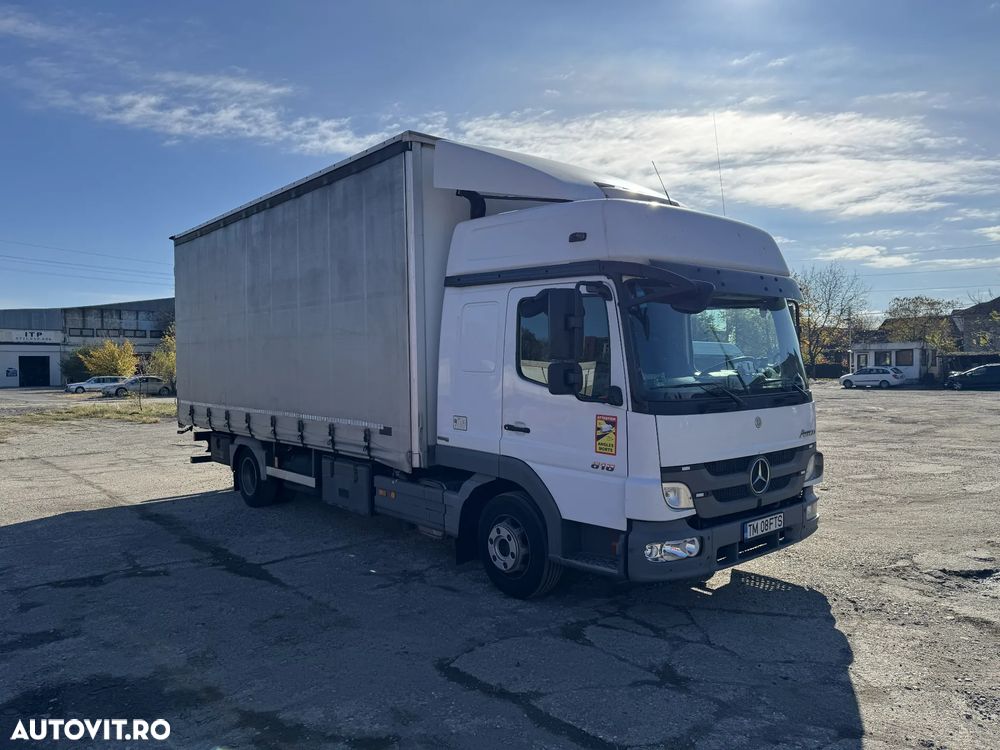 Mercedes-Benz Atego 818 prelata cu usi la spate - 3