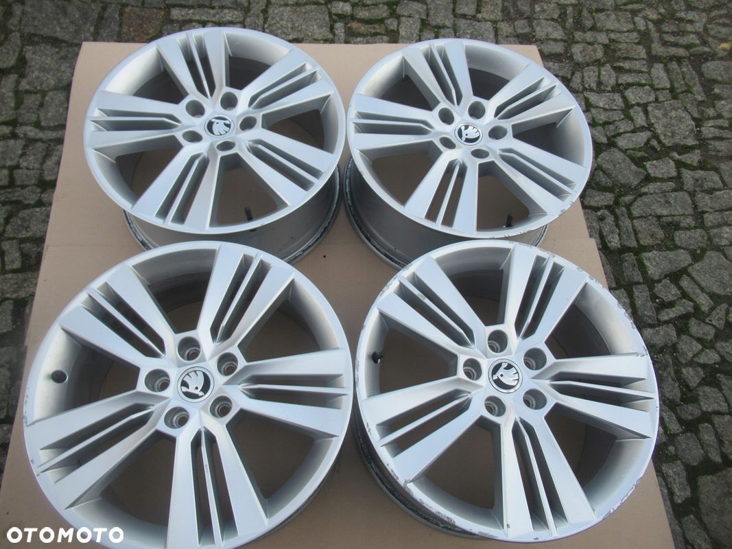 ALUFELGI 4szt R18 SKODA YETI,OCTAVIA ,SUPER B,VW GOLF,PASSAT,AUDI,SEAT - 1