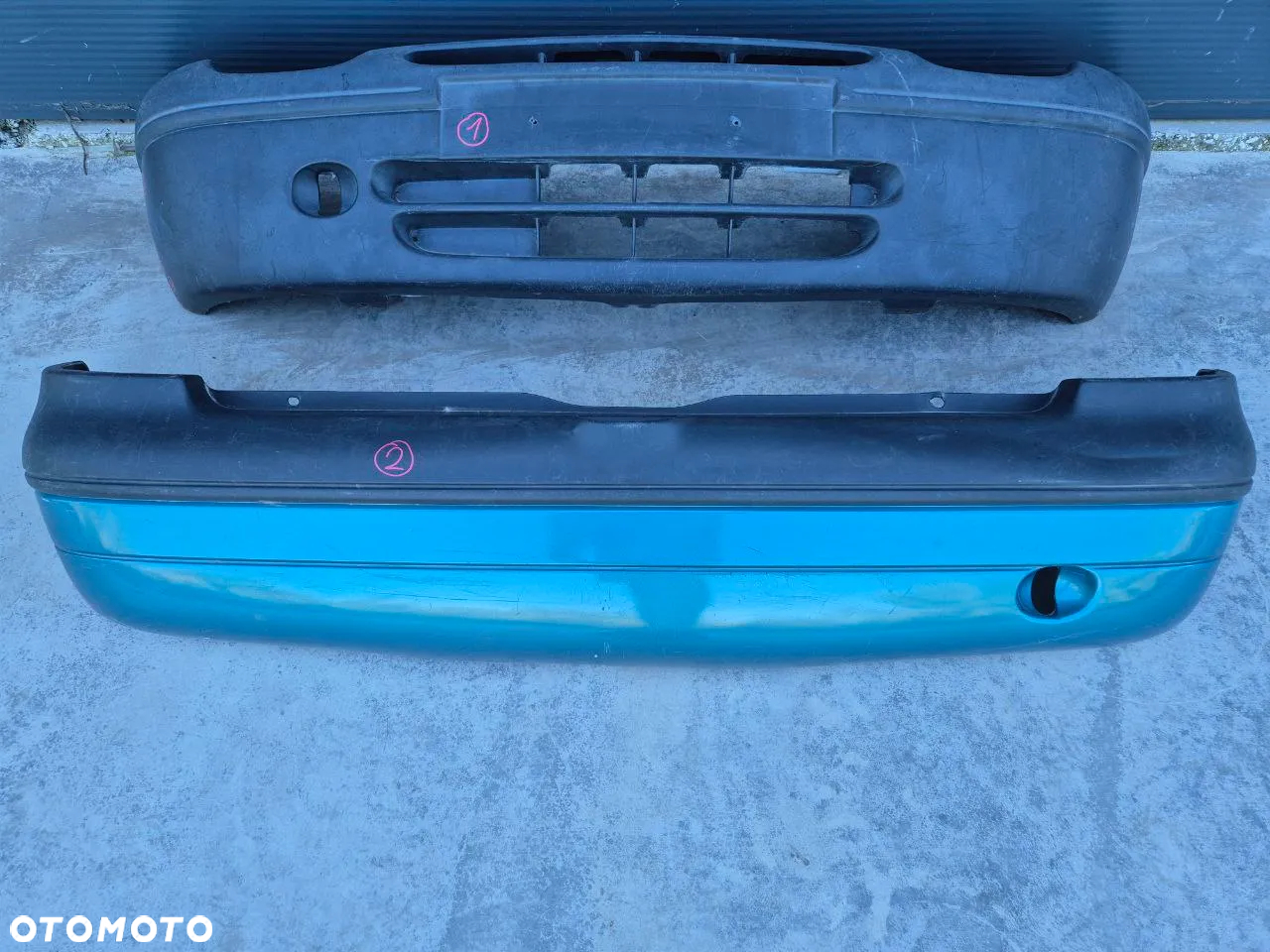 ZDERZAK PRZEDNI TYLNY TWINGO I, III  98-07r - 5