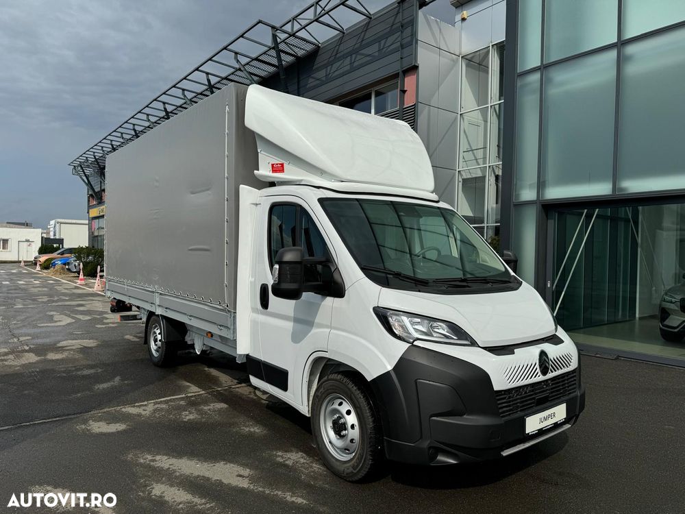 Citroën JUMPER 2.2 – 2024 10 Europaleți Lift hidraulic 500 kg Paravant Prelată culisabilă - 4
