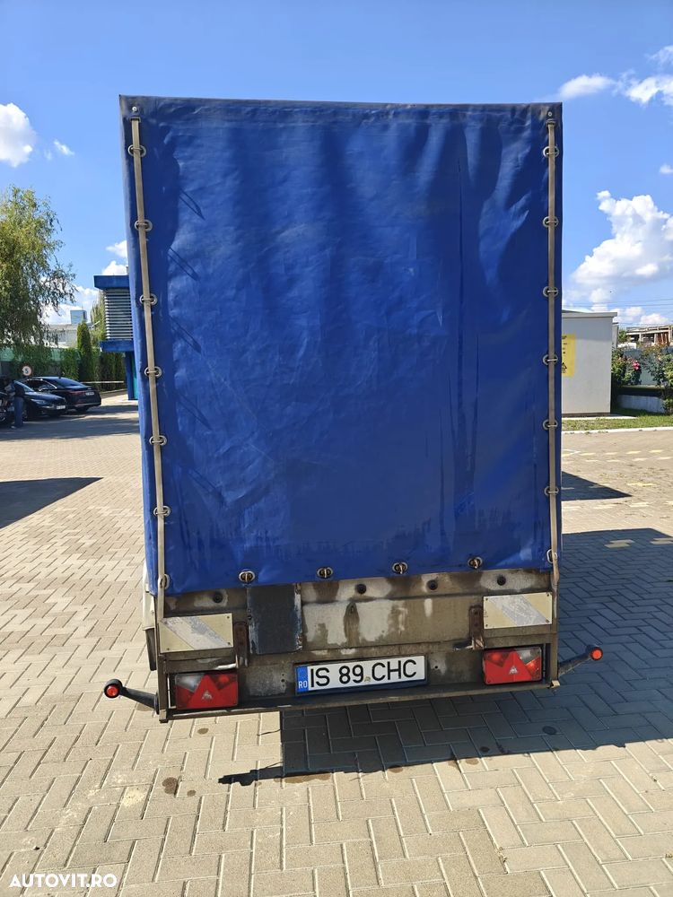 Volkswagen Crafter 2.0 TDI 143 CP prelată + remorcă prelată 2 axe - ansamblu complet - 10