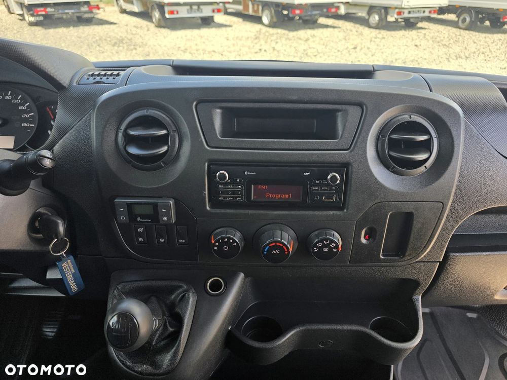 Renault MASTER 2,3 DCI 145 KONNA DOKA BRYGADÓWKA 7 OSOBOWA KLIMA WEBASTO SKRZYNIA 3,4M 150T/KM PRZEBIEGU GWARANCJA BLIŻNIAKI DO 3,5T - 26