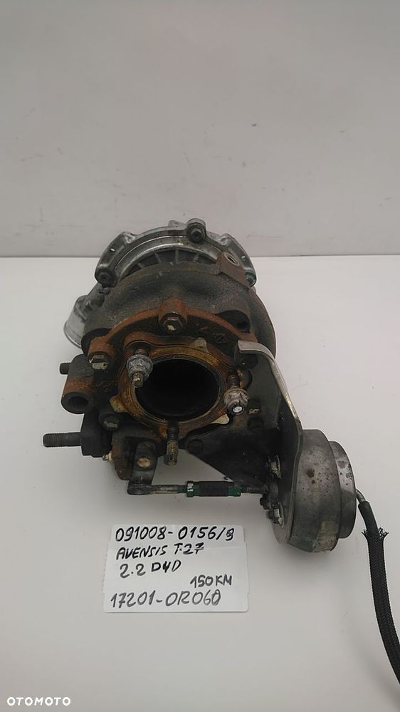 TURBINA 2.2 D4D 136KM 150KM AVENSIS 17201-0R010 - 20