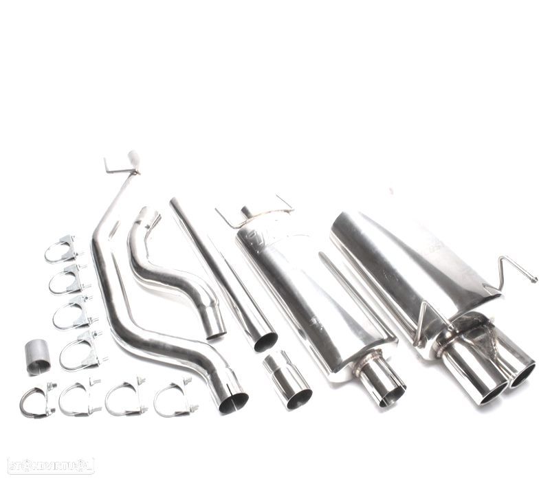 SILENCIADOR ESCAPE OPEL VECTRA C 02-08 DUPLA SAÍDA - 1