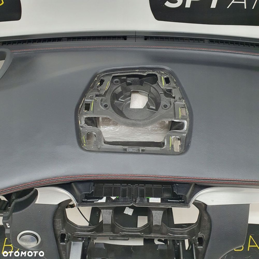 MERCEDES C63 W205 NAPPA DESKA ROZDZIELCZA KONSOLA KOKPIT PULPIT PODUSZKI AIRBAG AIR BAG PASY KIT SET - 4