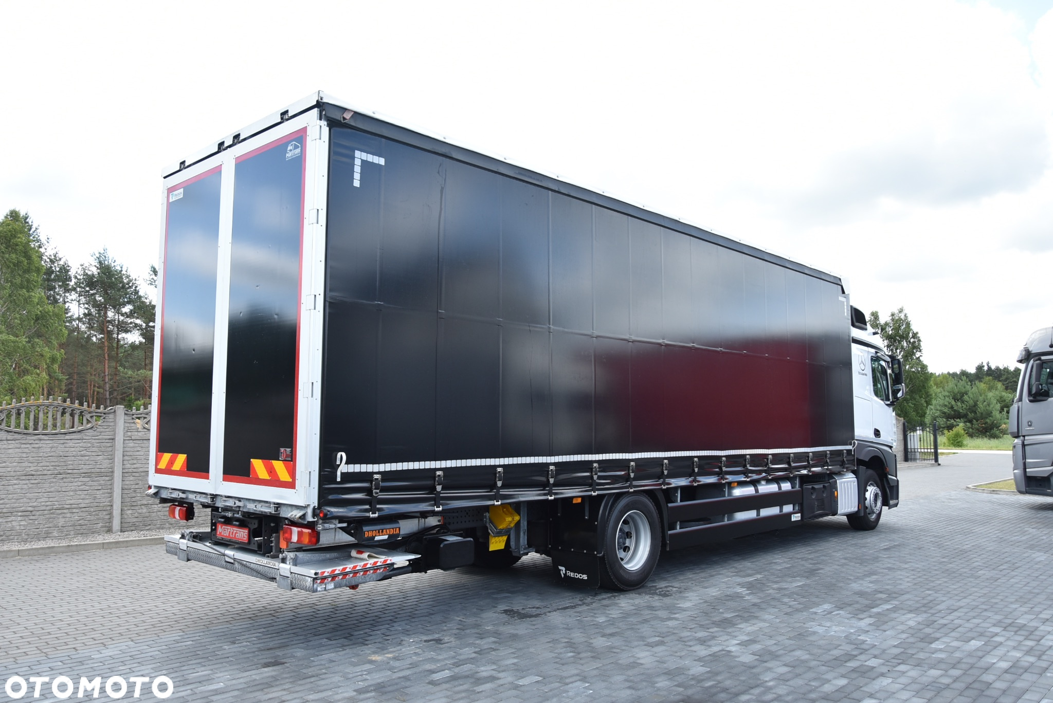 Mercedes-Benz ACTROS 18.330 / FIRANA 9,5 M / WINDA / ZABUDOWA REDOS / 24 PALETY / AUTOMAT / SALON POLSKA /SERWIS ASO MERCEDES / STAN IDEALNY !!!!! - 6