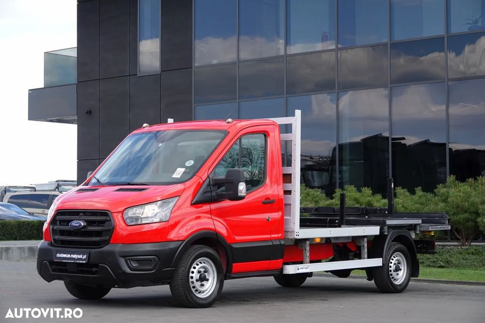 Ford TRANSIT 350 / PLATFORMĂ / MANUALĂ / 3 LOCURI / MASĂ NETĂ 3500 KG / - 3
