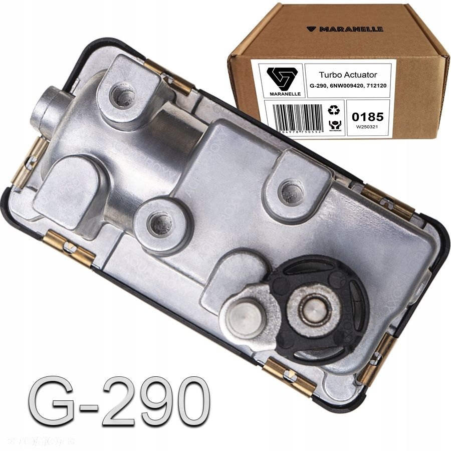 Nastawnik sterownik G-290 turbiny BMW: 520d, X3 - 2.0d - 3
