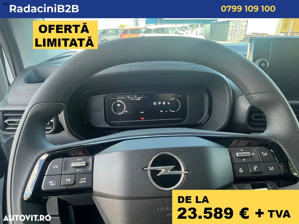 Opel Combo L1 IZOTERMA CU TEMPERATURA CONTROLATA BB04 - 12