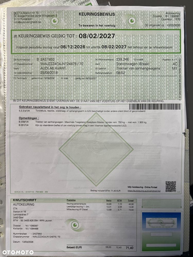 Audi A6 Avant 2.0 TDI Ultra DPF S tronic - 8