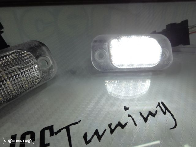 Suporte De Lâmpada De Matricula Com Led Branco Para VW Golf 3, polo 6N 94-99,  Seat Ibiza 6K 93-99, Cordoba 93-02 - 22