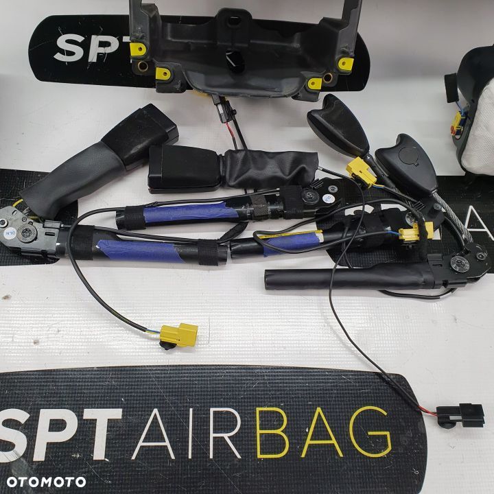 OPEL MERIVA B DESKA ROZDZIELCZA KONSOLA KOKPIT PULPIT PODUSZKI AIRBAG AIR BAG NAPINACZE KIT SET - 7