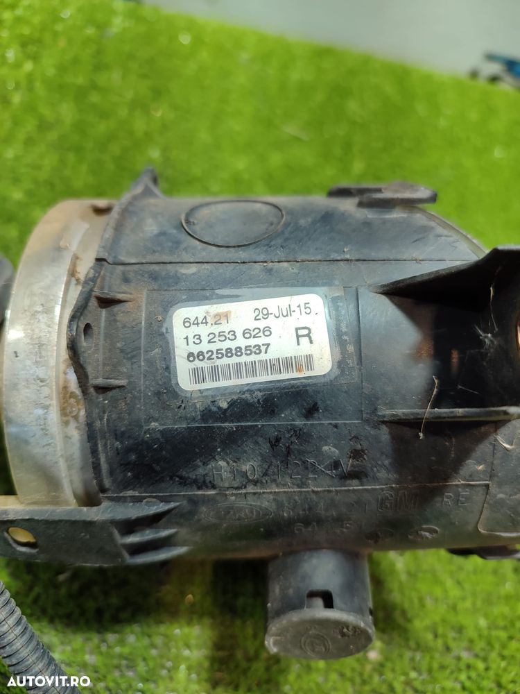 PROIECTOR CEATA DREAPTA OPEL CORSA E 1.2 BENZINA 2015 COD OEM 13253626 / 662588537 / 2014-2019 - 8