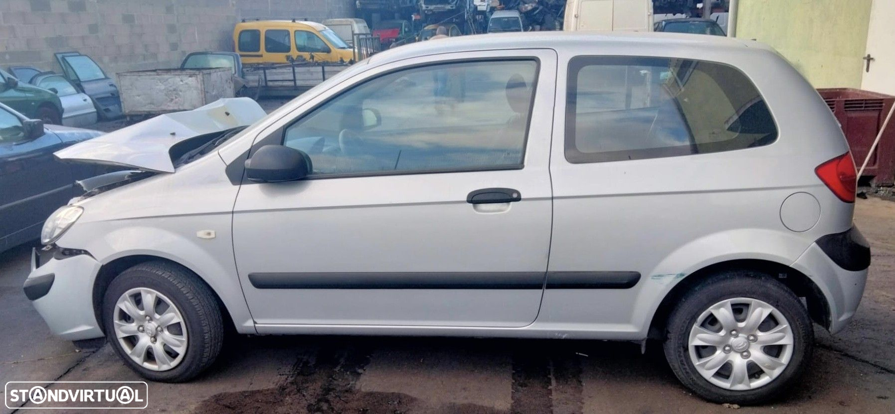 Hyundai Getz 1.1i de 2010 disponível para peças MOTOR VENDIDO - 2