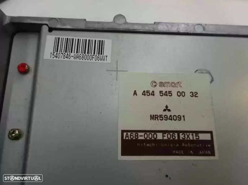 MODULO ELECTRONICO SMART FORFOUR 2004 -A 454 545 00 32 - 4