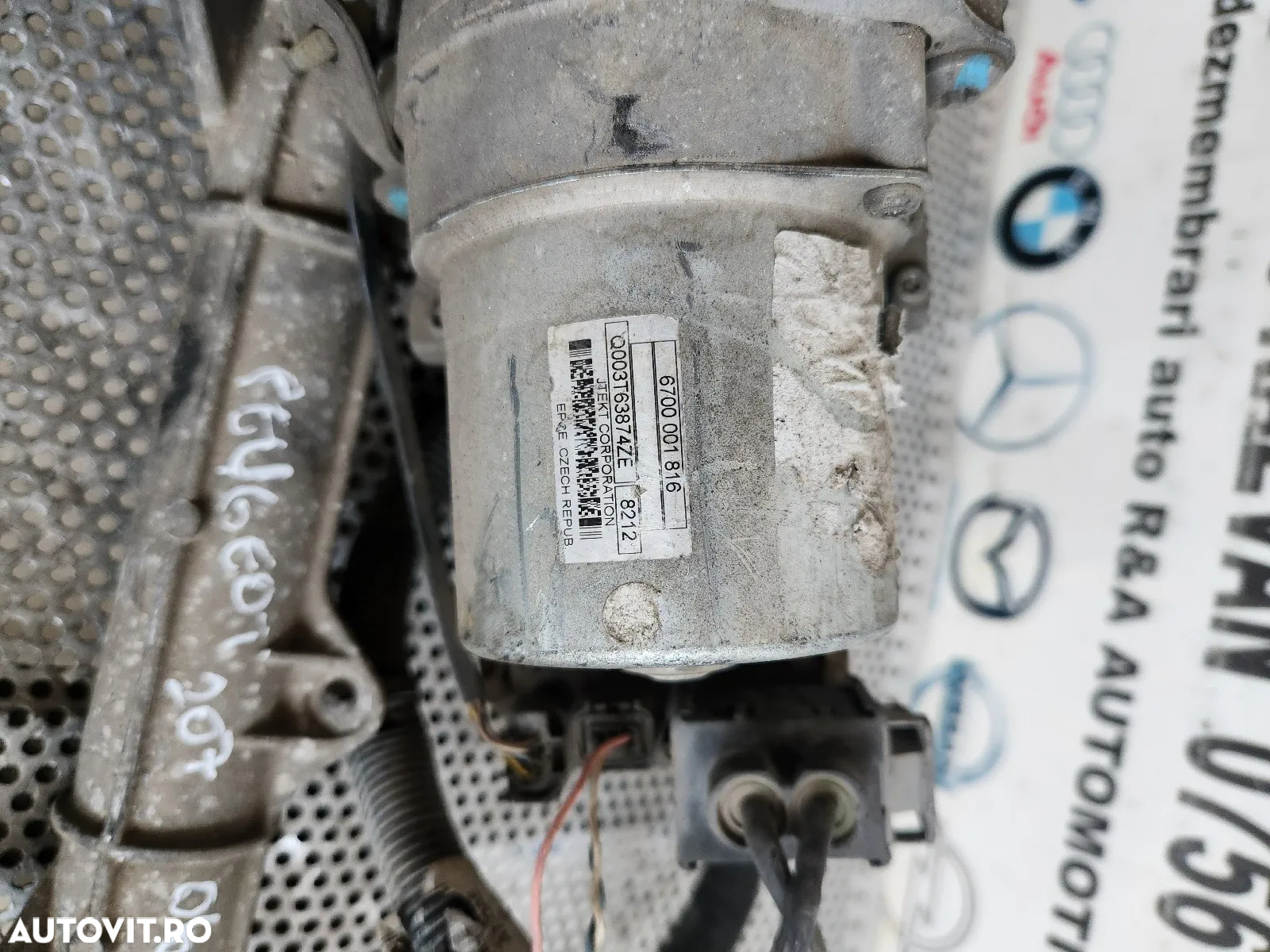 Caseta Directie Electrica Peugeot 207 An 2007-2008-2009-2010-2011-2012-2013-2014 Cod  Volan Stanga - 5