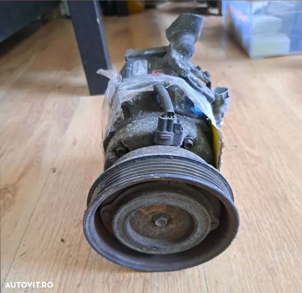 Compresor ac clima aer conditionat Denso Toyota Rav 4 motorina diesel cod: 447220 , HFC134a ( 5 pk ) - 4