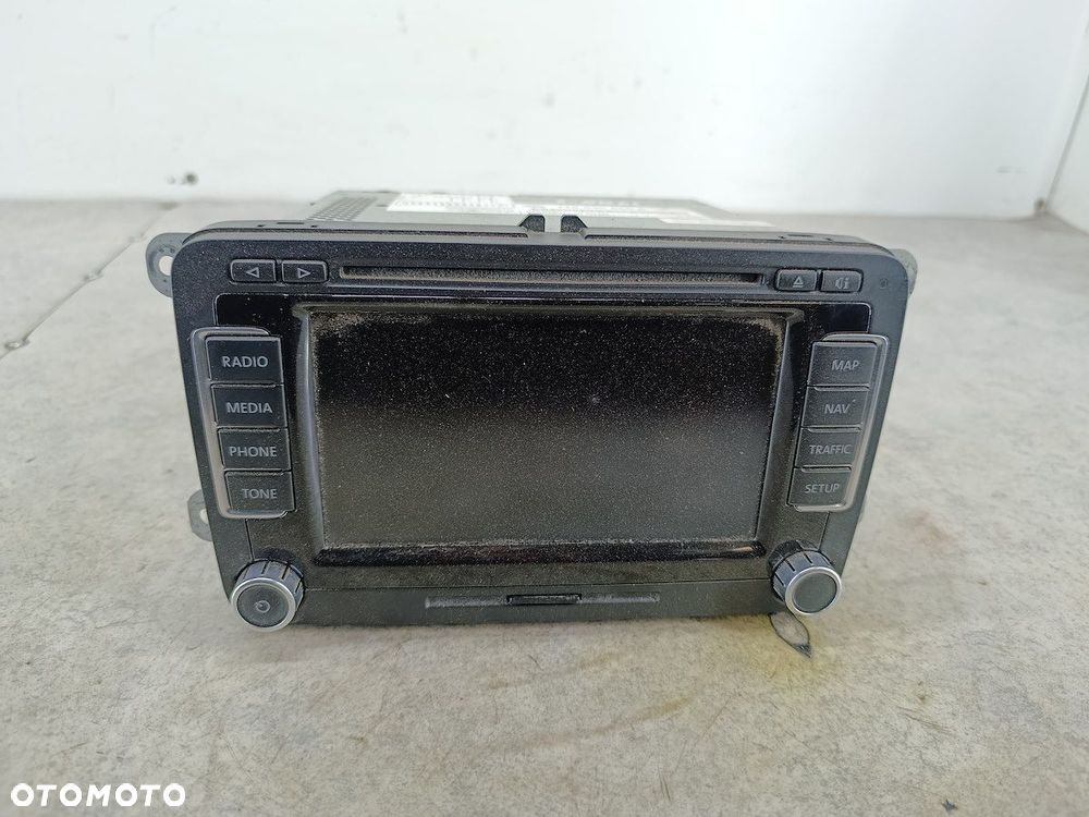 RADIO FABRYCZNE VW PASSAT B6 1T0035680A A2C53302073  SIEMENS - 2