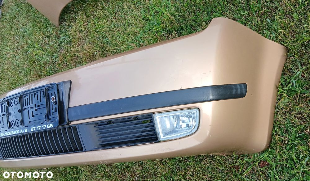 skoda fabia I 1 zderzak maska lampy wzmocnienie - 9