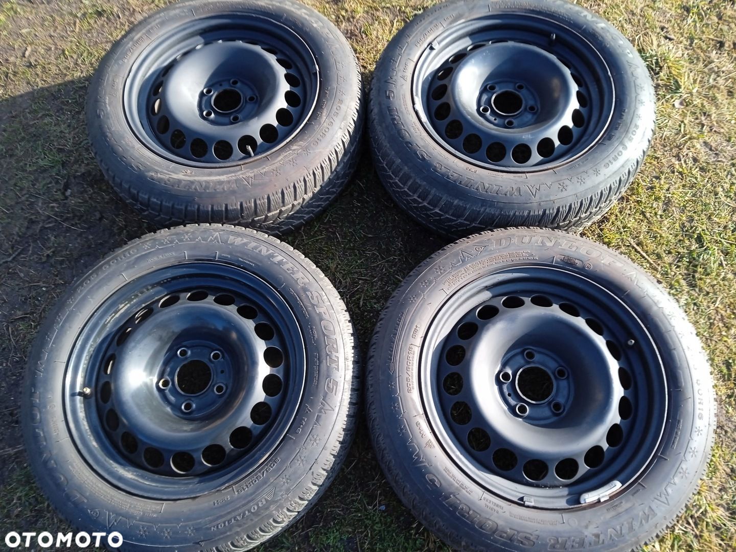 koła zimowe 5x112 Audi A4 B8 Opony 205/60 R16 6mm - 1