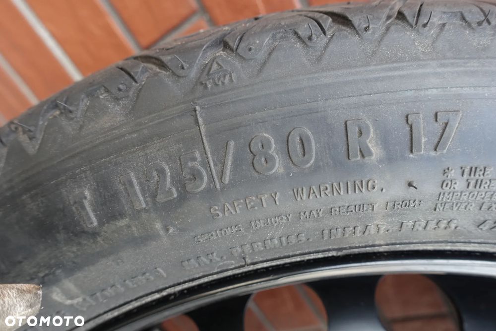 KOŁO DOJAZDOWE MERCEDES W203 W209 3,5x17 ET17 5x112 - 7